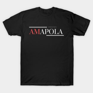 Minimalist Exotic Plant Design: Natural and Sophisticated Style - Amapola T-Shirt